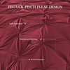 image:imageAndency TwinXL Pinch Pleat Comforter Set 68x923 Piece Lightweight Pintuck Bedding Comforters amp Sets Fluffy Down Alternative Comforter with 2 Pillow Shams for All SeasonWhiteBurgundy