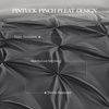 image:imageAndency TwinXL Pinch Pleat Comforter Set 68x923 Piece Lightweight Pintuck Bedding Comforters amp Sets Fluffy Down Alternative Comforter with 2 Pillow Shams for All SeasonWhiteDark Gray
