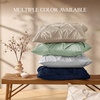 image:imageAndency TwinXL Pinch Pleat Comforter Set 68x923 Piece Lightweight Pintuck Bedding Comforters amp Sets Fluffy Down Alternative Comforter with 2 Pillow Shams for All SeasonWhiteLight Gray