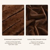 image:imageAndency Fluffy Cheetah Print Comforter Set Full Size Bgeie 3 Pieces Faux Fur Plush Leopard Print Comforter Mellow Cozy Warm Soft Sherpa Thick Heavy Puffy Comforters Bed Set with 2 PillocasesCheetah Print Brown