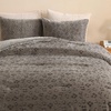 image:imageAndency Fluffy Cheetah Print Comforter Set Full Size Bgeie 3 Pieces Faux Fur Plush Leopard Print Comforter Mellow Cozy Warm Soft Sherpa Thick Heavy Puffy Comforters Bed Set with 2 PillocasesCheetah Print Light Grey