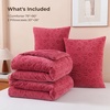 image:imageAndency Fluffy Cheetah Print Comforter Set Full Size Bgeie 3 Pieces Faux Fur Plush Leopard Print Comforter Mellow Cozy Warm Soft Sherpa Thick Heavy Puffy Comforters Bed Set with 2 PillocasesCheetah Print Old Pink