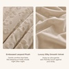 image:imageAndency Fluffy Cheetah Print Comforter Set Full Size Bgeie 3 Pieces Faux Fur Plush Leopard Print Comforter Mellow Cozy Warm Soft Sherpa Thick Heavy Puffy Comforters Bed Set with 2 PillocasesCheetah Print White