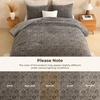 image:imageAndency Fluffy Cheetah Print Comforter Set Full Size Bgeie 3 Pieces Faux Fur Plush Leopard Print Comforter Mellow Cozy Warm Soft Sherpa Thick Heavy Puffy Comforters Bed Set with 2 PillocasesCheetah Print Light Grey