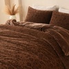 image:imageAndency Fluffy Cheetah Print Comforter Set Full Size Bgeie 3 Pieces Faux Fur Plush Leopard Print Comforter Mellow Cozy Warm Soft Sherpa Thick Heavy Puffy Comforters Bed Set with 2 PillocasesCheetah Print Brown