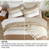 image:imageAndency Full Size Comforter Set Teal 7 Pieces  Bed in a Bag Full Soft Lightweight Reversible Bedding Set with Striped Comforter Fitted amp Flat Sheet Pillowcases amp Shams10  Taupe