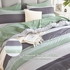 image:imageAndency Full Size Comforter Set Teal 7 Pieces  Bed in a Bag Full Soft Lightweight Reversible Bedding Set with Striped Comforter Fitted amp Flat Sheet Pillowcases amp Shams01  Sage Green