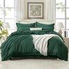 image:imageAndency Oversized Queen Comforter Set 7 Pieces Beige Bedding  Boho Bed in a Bag Soft Lightweight Fringe Bed Set with Comforter98x98 Sheets Pillowcases amp Shams04  Emerald