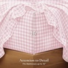 image:imageAndency Solid Natural Beige Queen Size Soft Cotton Linen Blend Sheets Set05  Pink