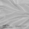 image:imageAndency Solid Natural Beige Queen Size Soft Cotton Linen Blend Sheets Set09  Solid Light Grey